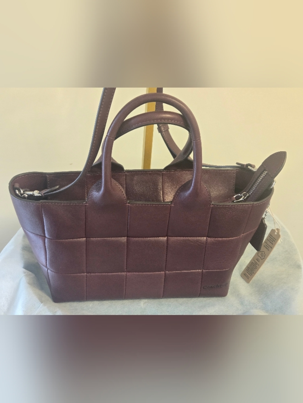 Coachtopia Tote With Crossbody Strap